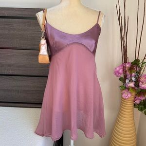 Vintage Victoria’s Secret Pink Slip Dress